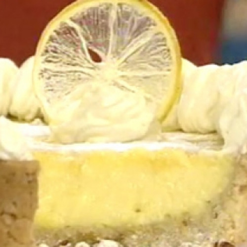 Torta de limón cremosa