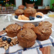Muffins dulces saludables